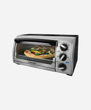 Black & Decker TRO480BS Toast-R-Oven 4-Slice Toaster Oven