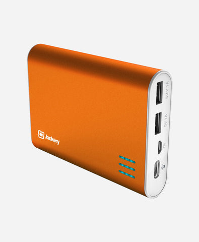 Jackery Giant+ Premium Fast Charging 12000mAH Portable Charger (Ornage)